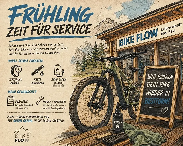 Frühjahr = Servicezeit – Fit in die neue Saison